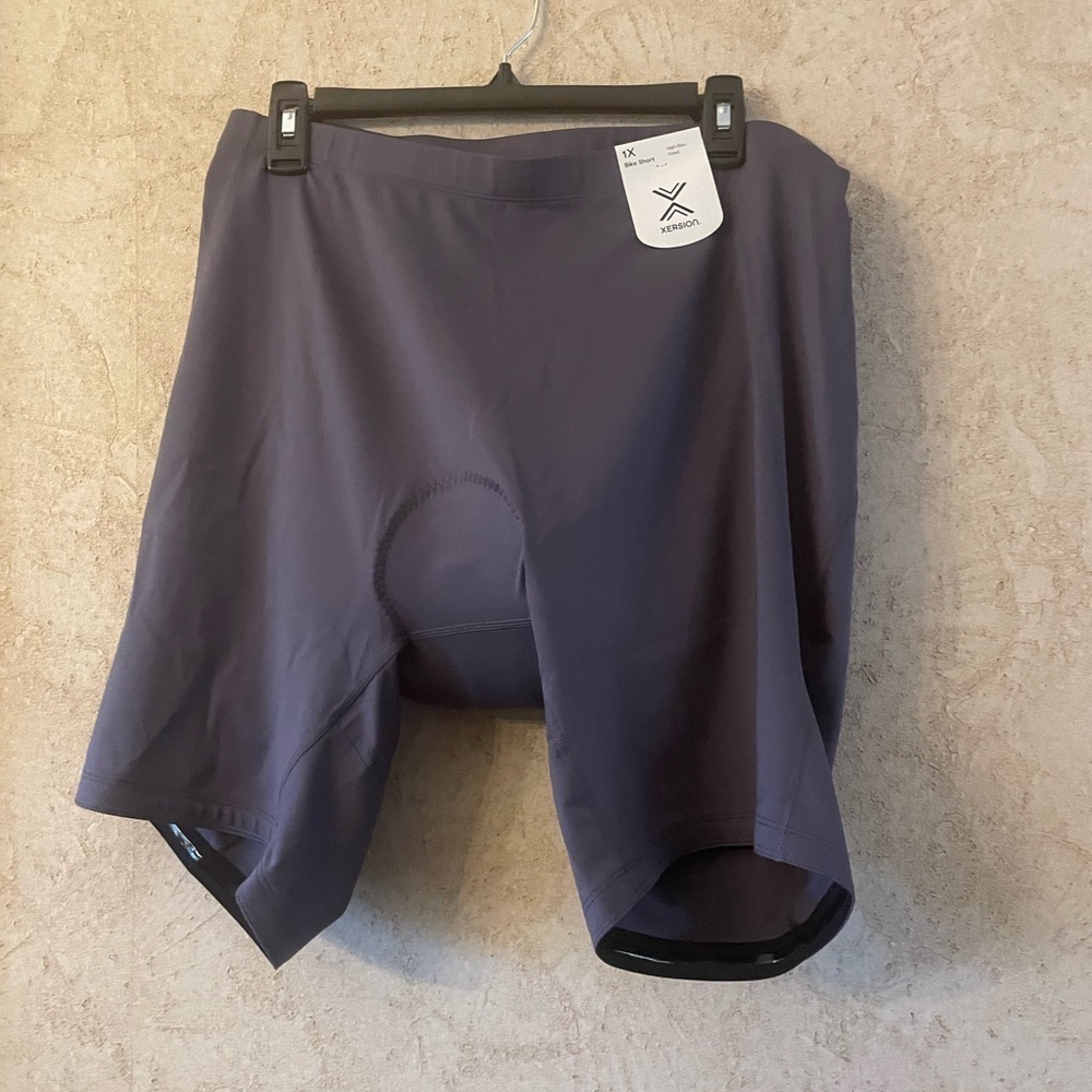 Xersion Plus Cycling Skinny Fit Bike Shorts